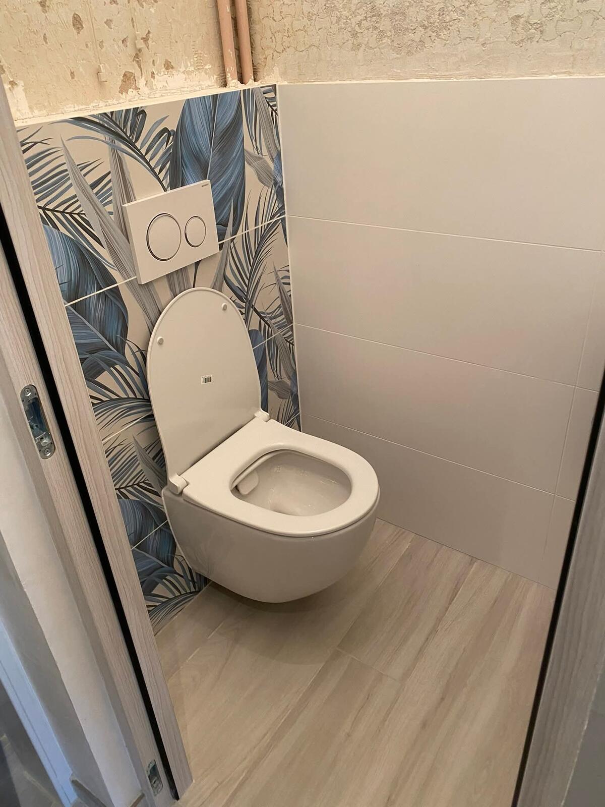 Création d’un wc suspendu